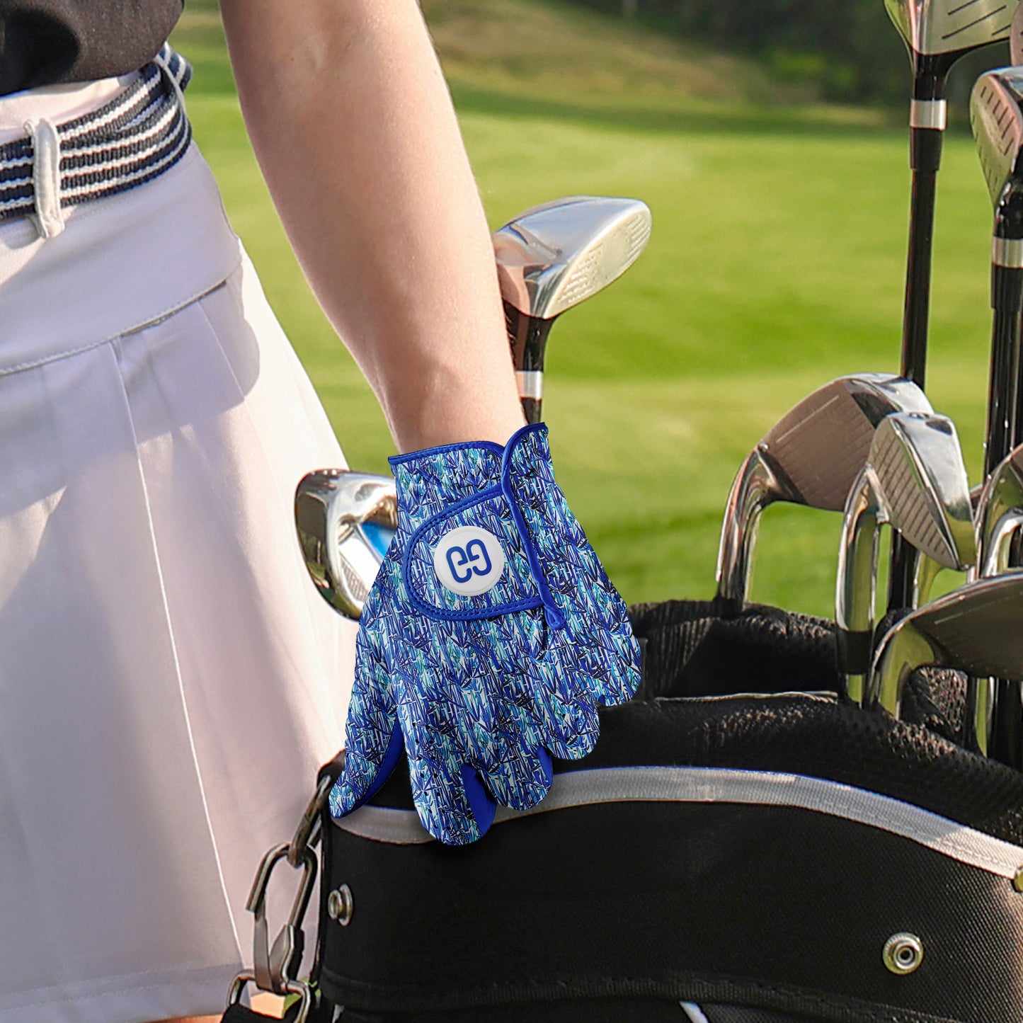 Blue Oasis Golf Glove