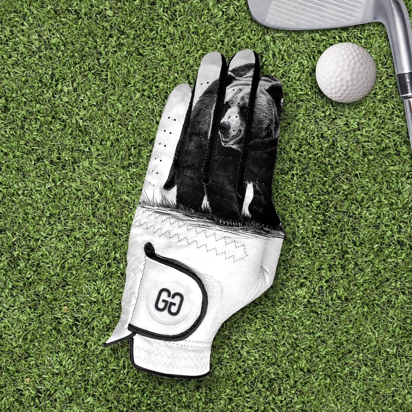 Grizzly Bear Golf Glove