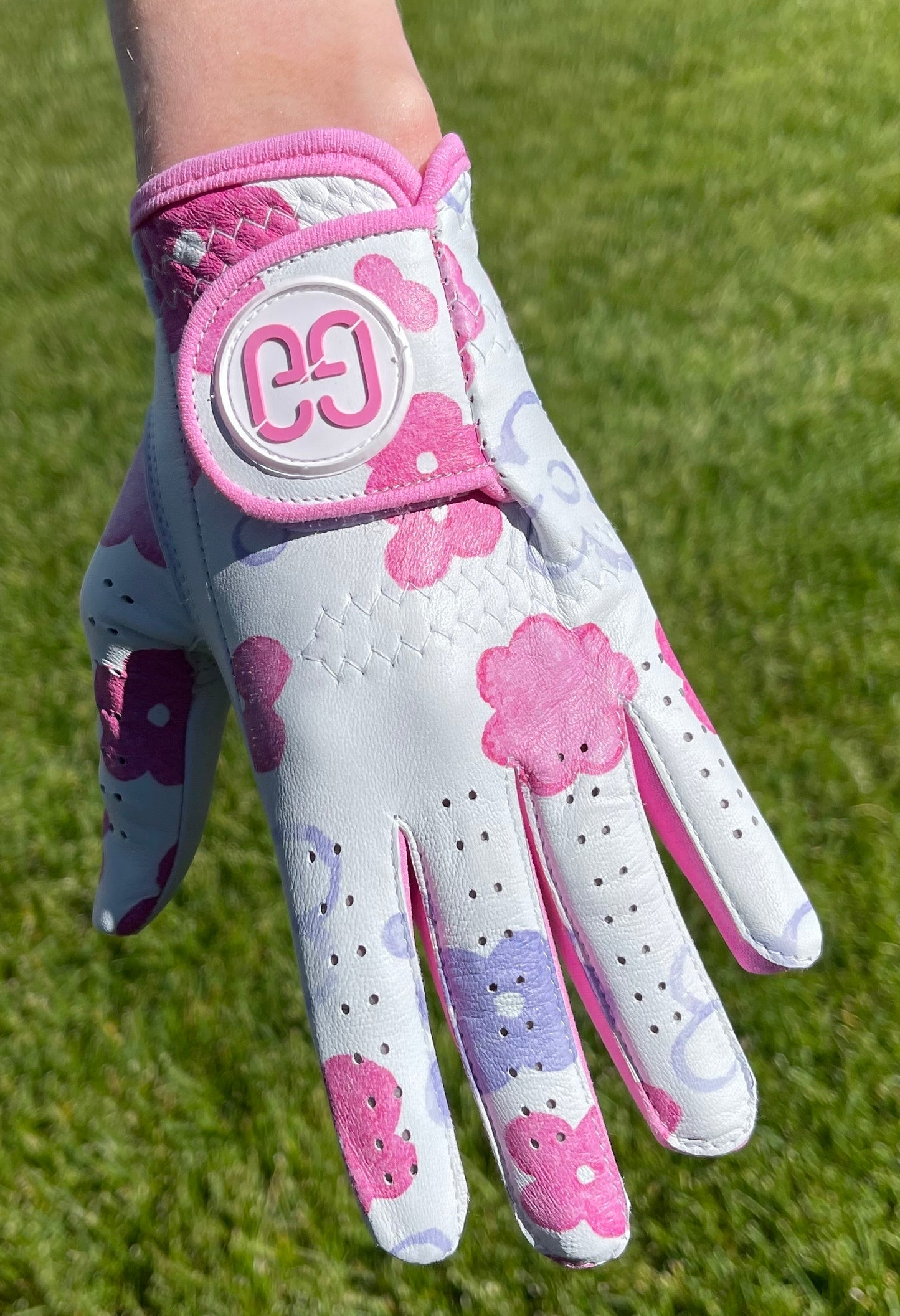 Watercolor Flowers Golf Glove