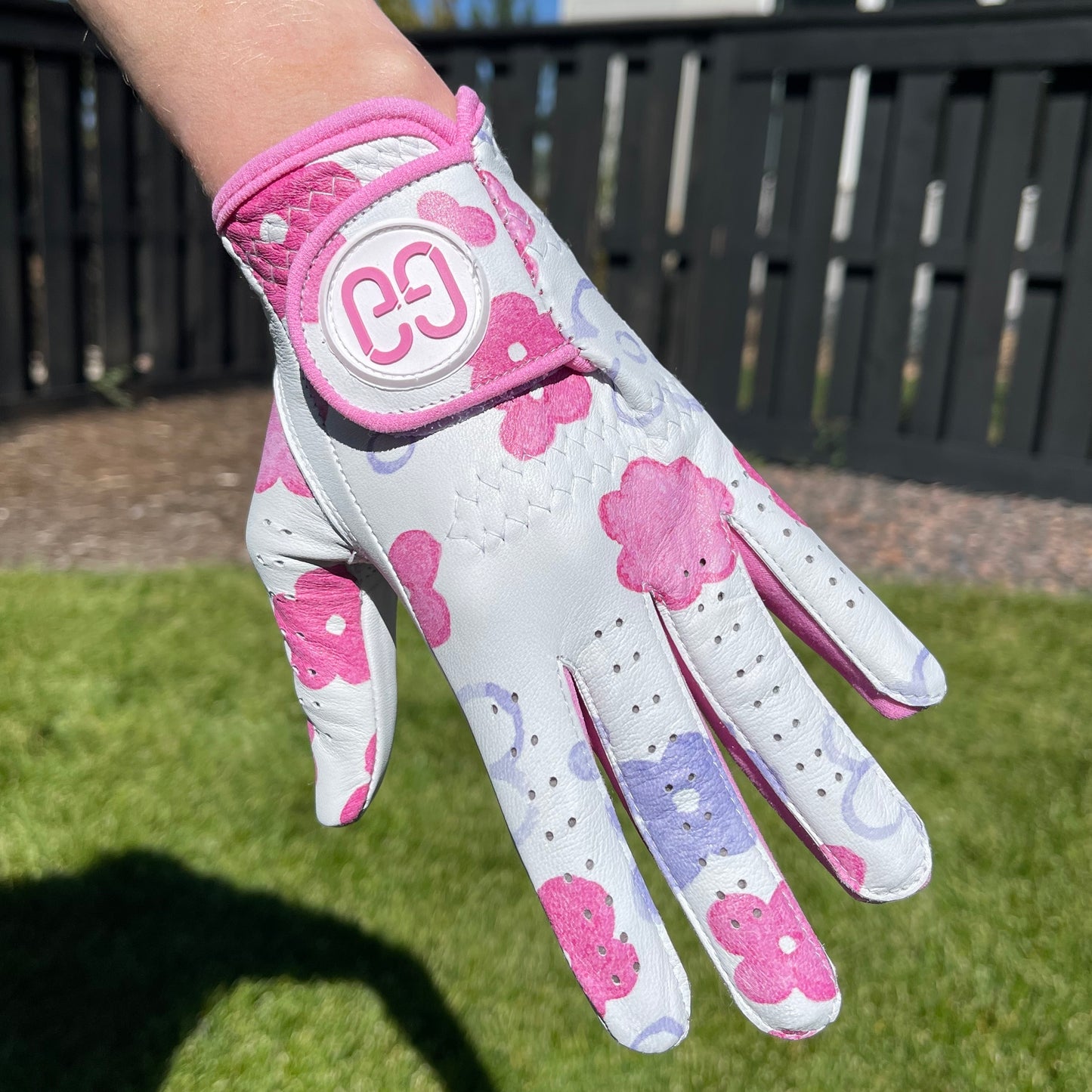 Watercolor Flowers Golf Glove