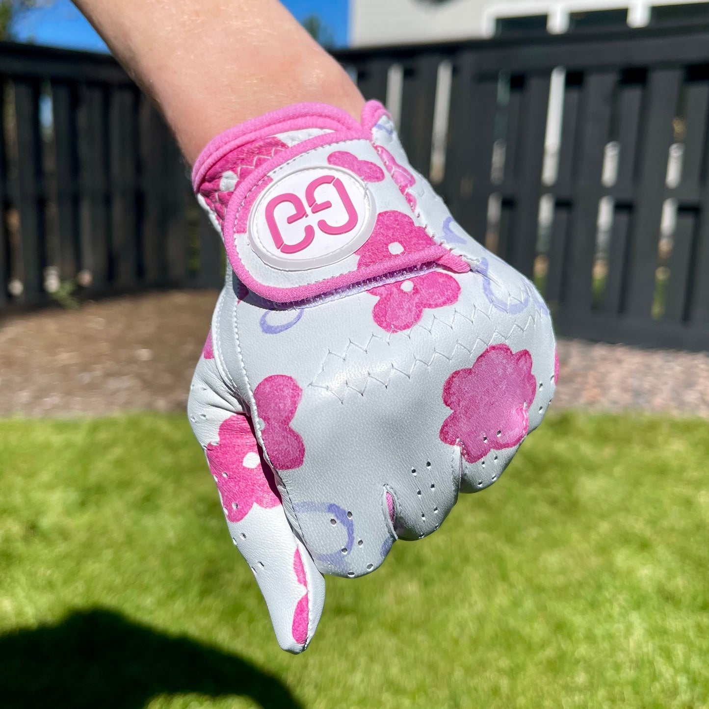 Watercolor Flowers Golf Glove