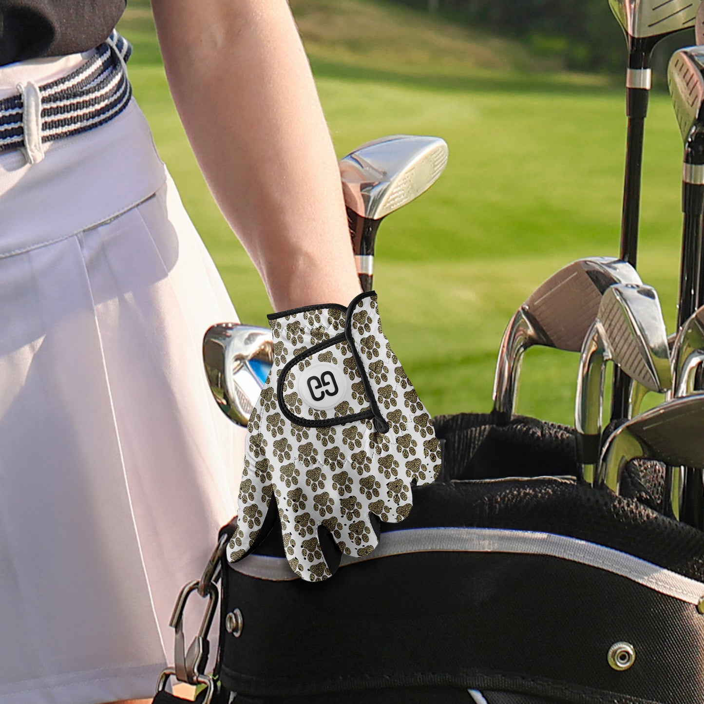 Leopard Paw Print Glove