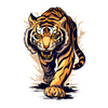 Prowling Tiger Golf Glove