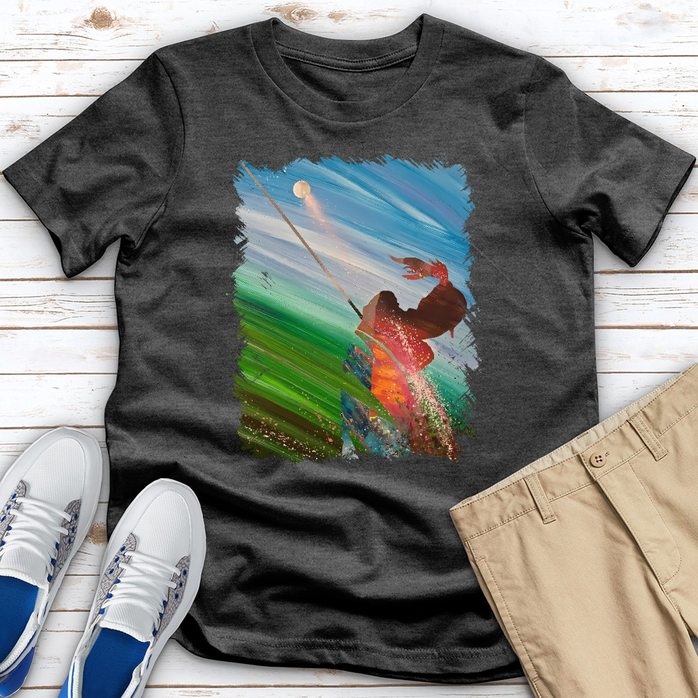 Power Golfer Heathered Tee