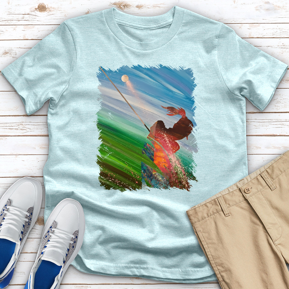 Power Golfer Heathered Tee