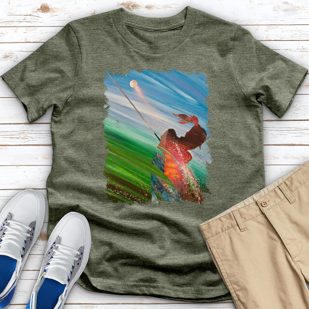 Power Golfer Heathered Tee