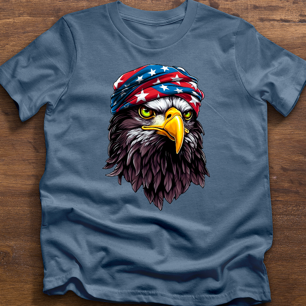 USA Flag Bandana Eagle Tee