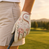 Blush Peony Golf Glove