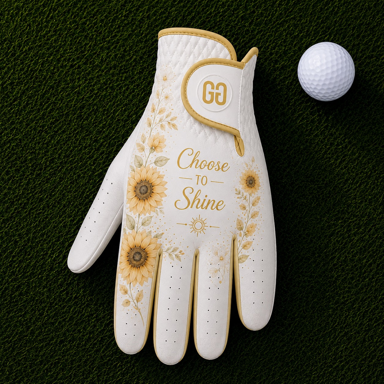 Choose to Shine Golf Glove