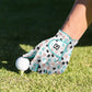 Pastel Paw Prints Golf Glove