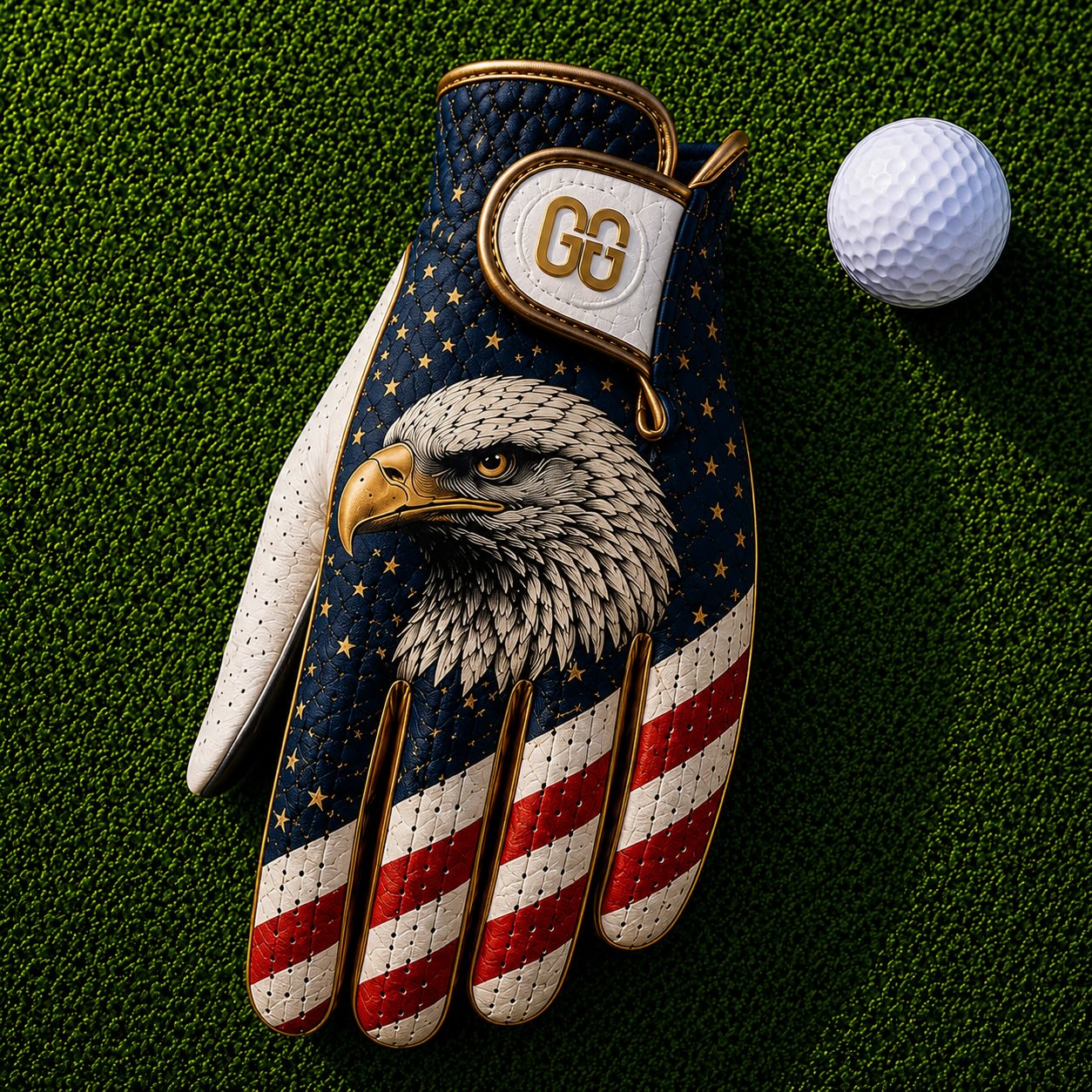 Eagle Stars Golf Glove