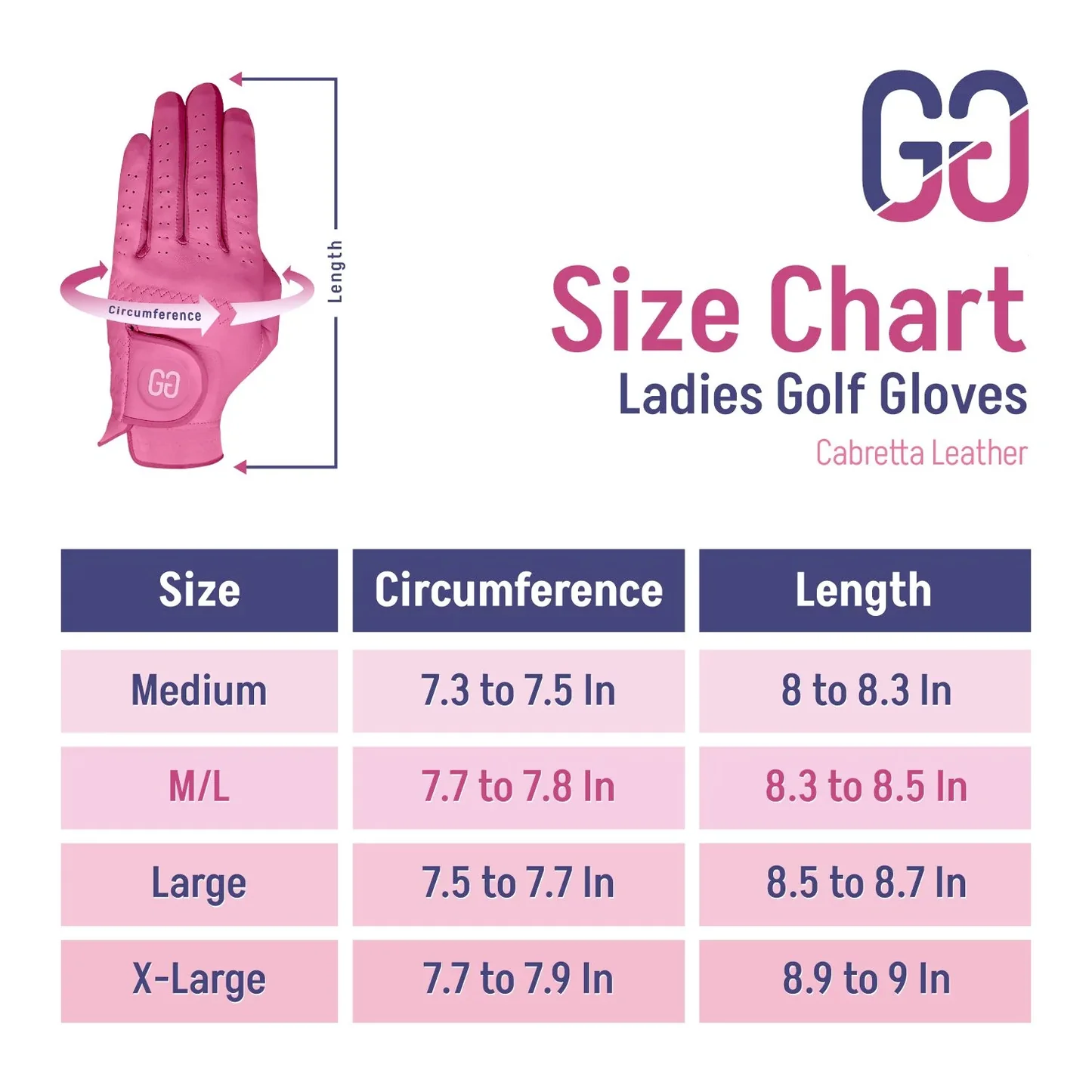 Floral Antlers Golf Glove