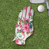 Rosy Bloom Golf Glove