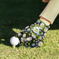 Midnight Daisy Golf Glove