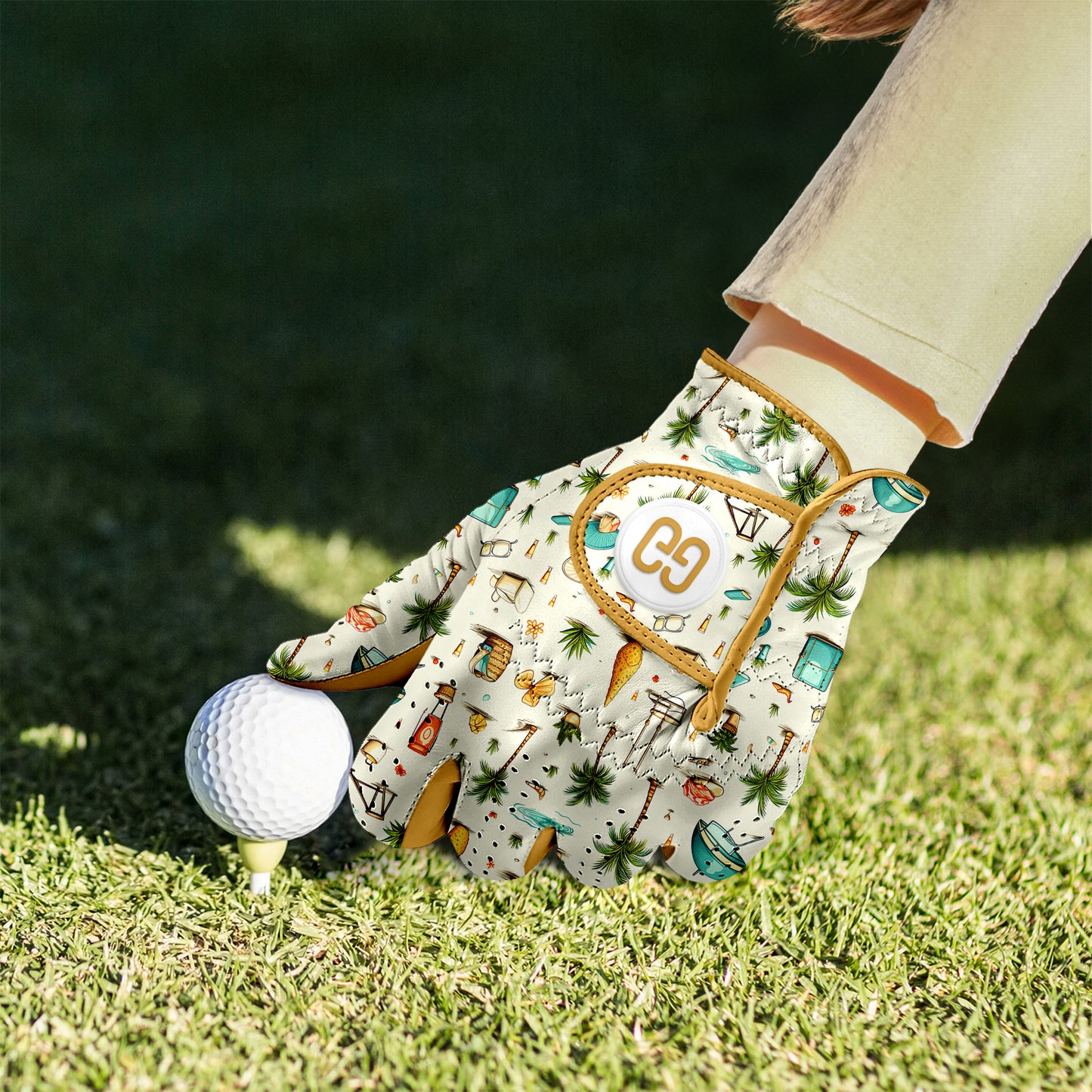 Desert Oasis Golf Glove