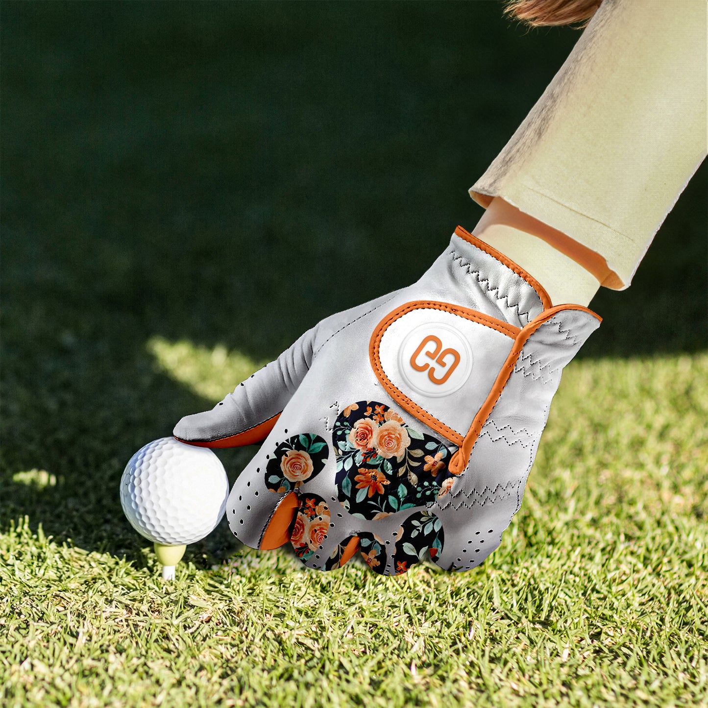 Floral Paw Golf Glove