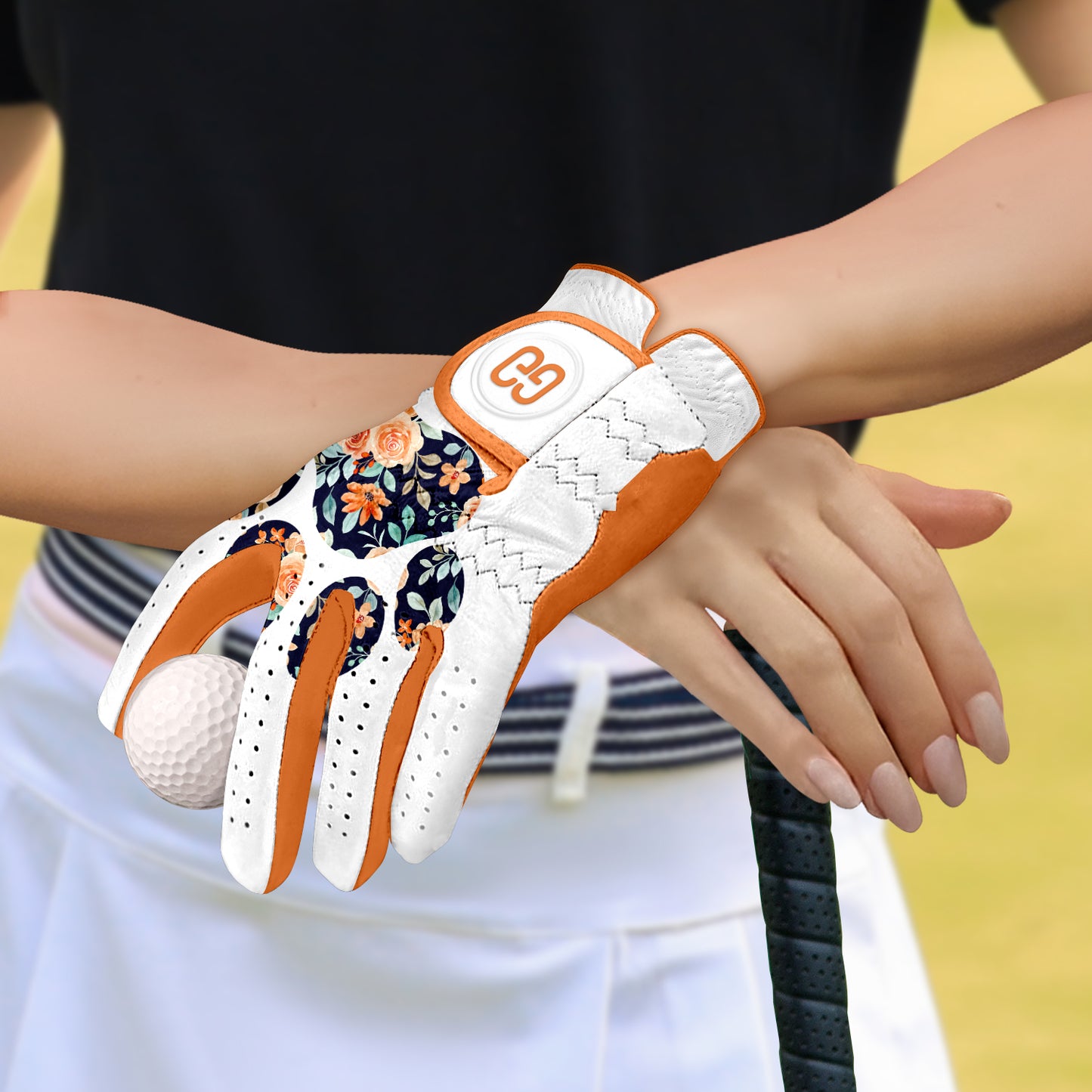 Floral Paw Golf Glove