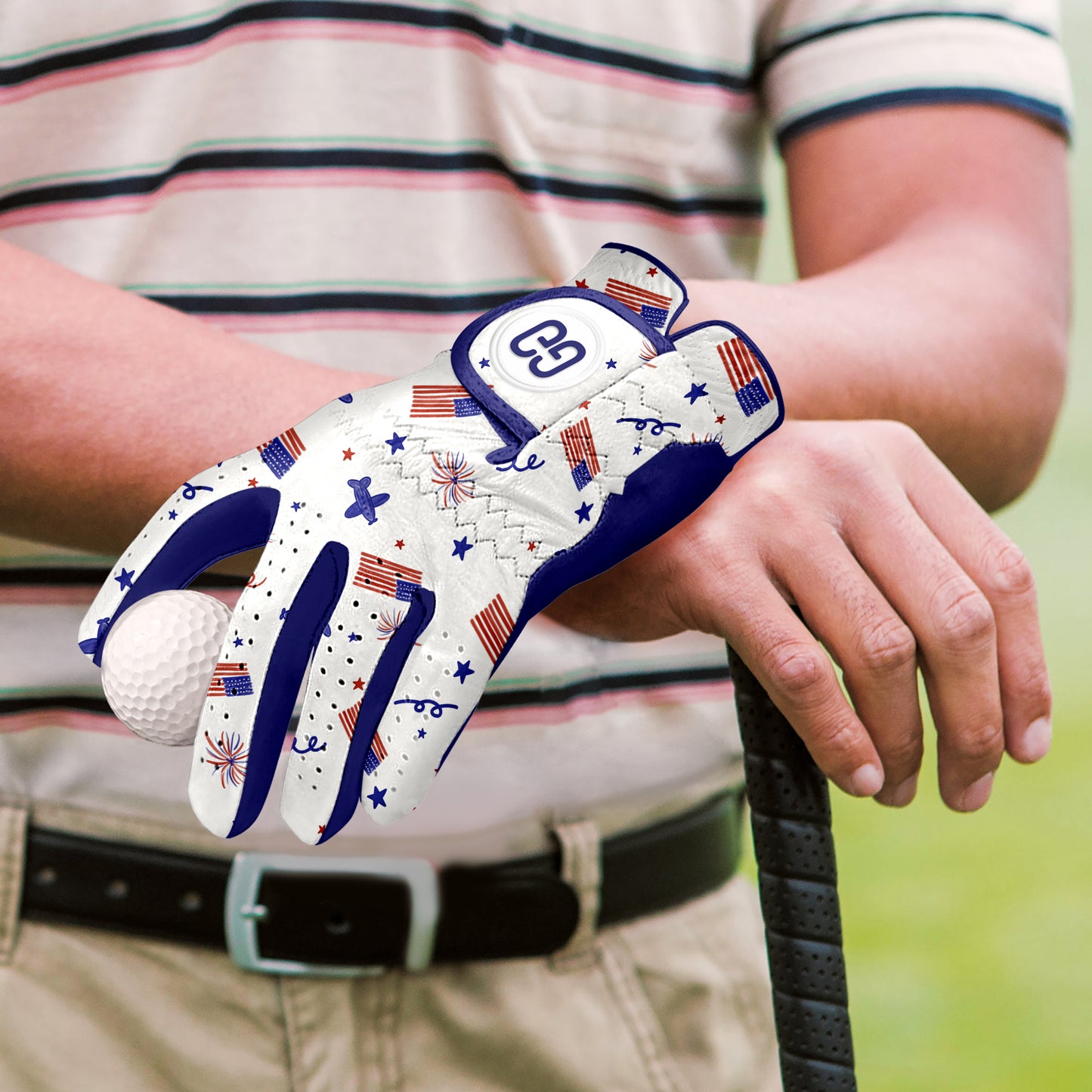 Independence Day Golf Glove