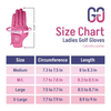 Golden Daisy Golf Glove