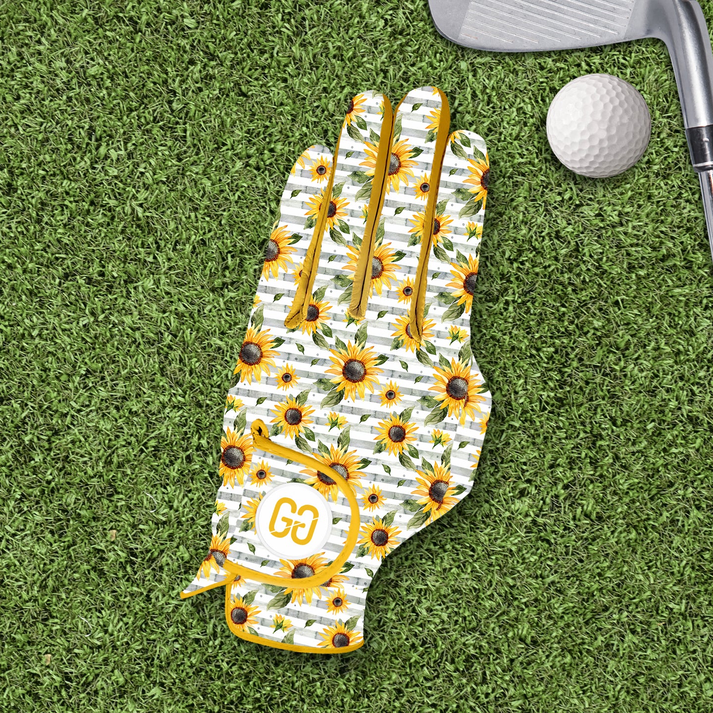 Sunflower Golf Glove