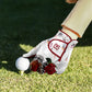 Tiger Rose Golf Glove