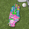 Pink Oasis Golf Glove