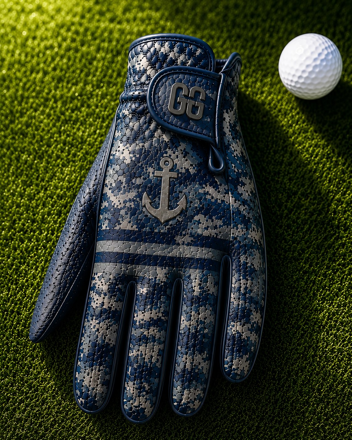 Navy Life Golf Glove