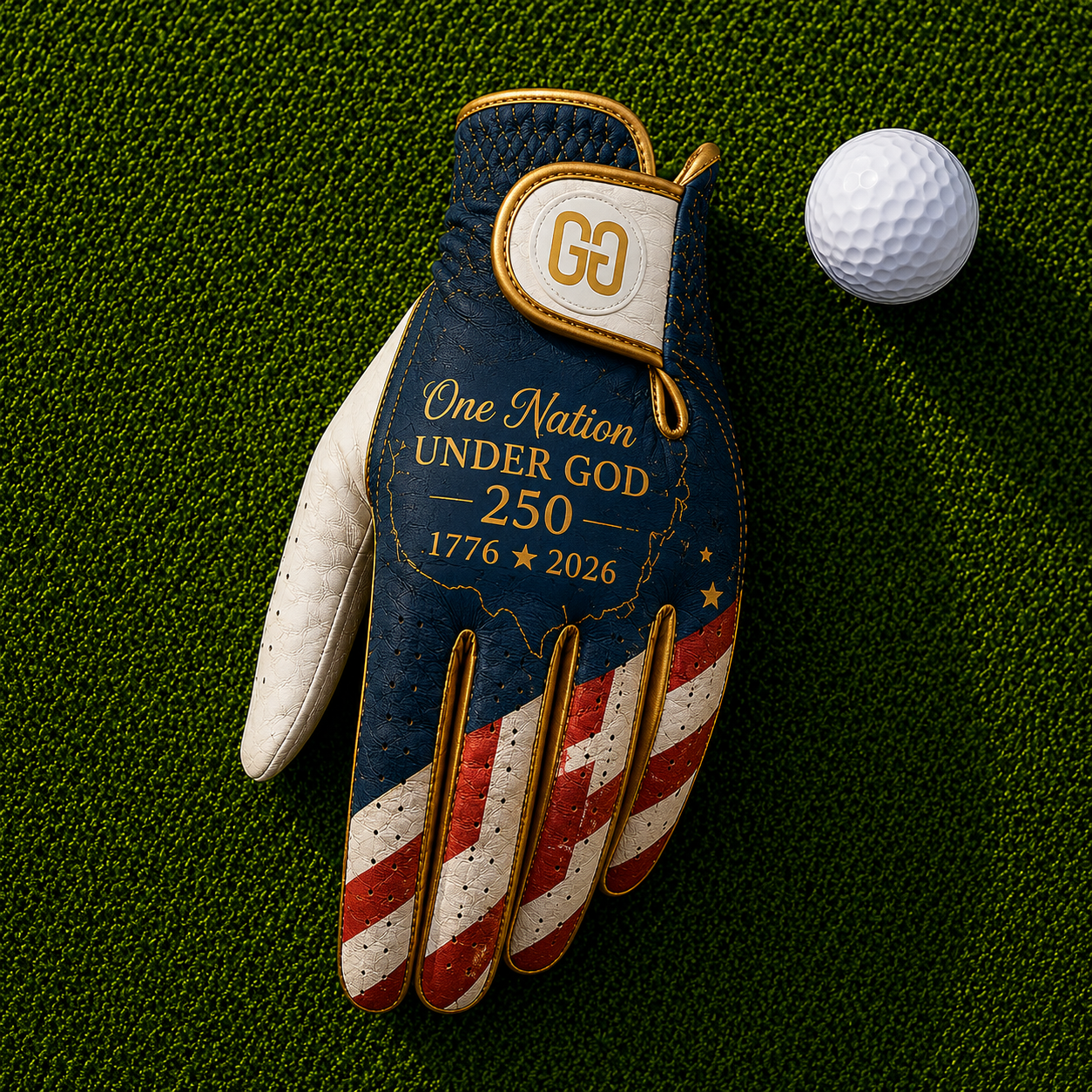 One Nation 250 Golf Glove