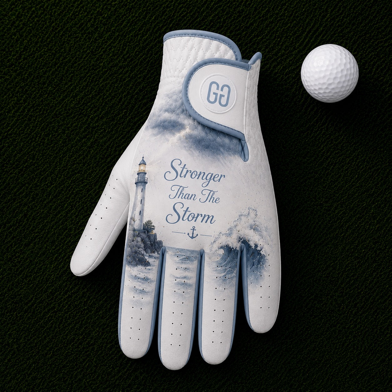 Stronger Than the Storm Golf Glove