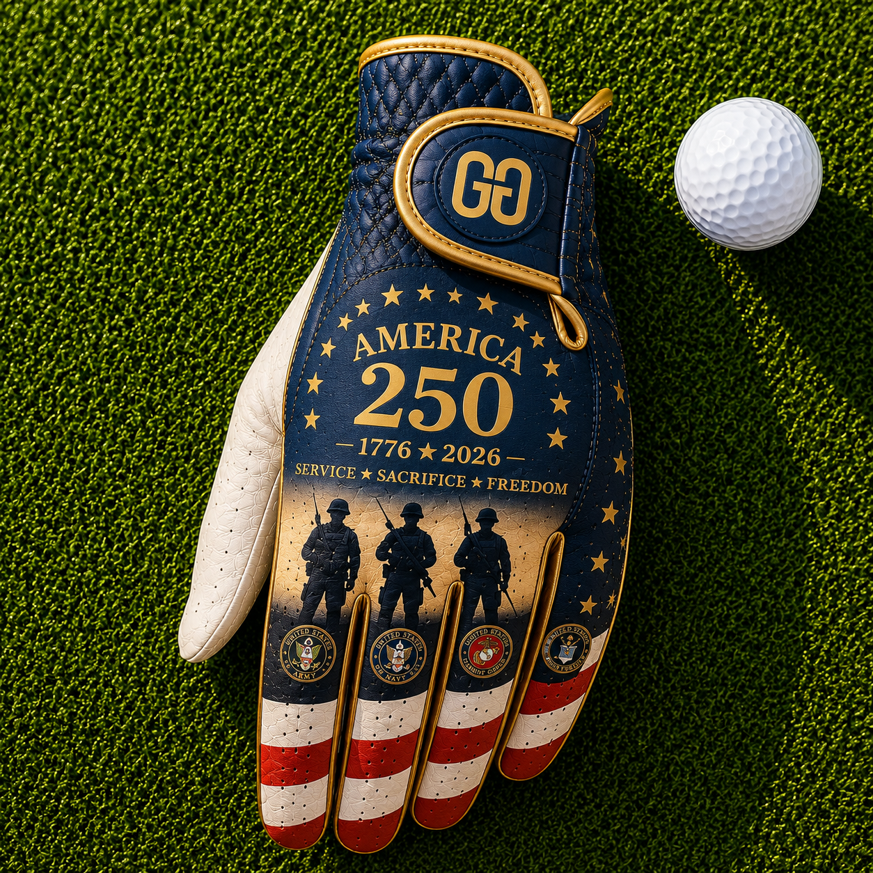America 250 Tribute Golf Glove