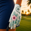 Island Hibiscus Golf Glove
