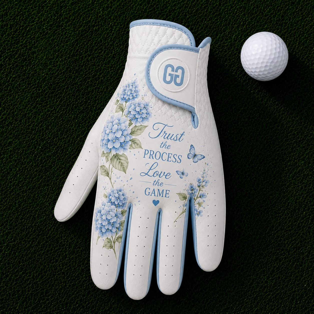 Trust the Process Golf Glove