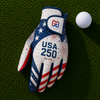 USA 250 Fireworks Golf Glove