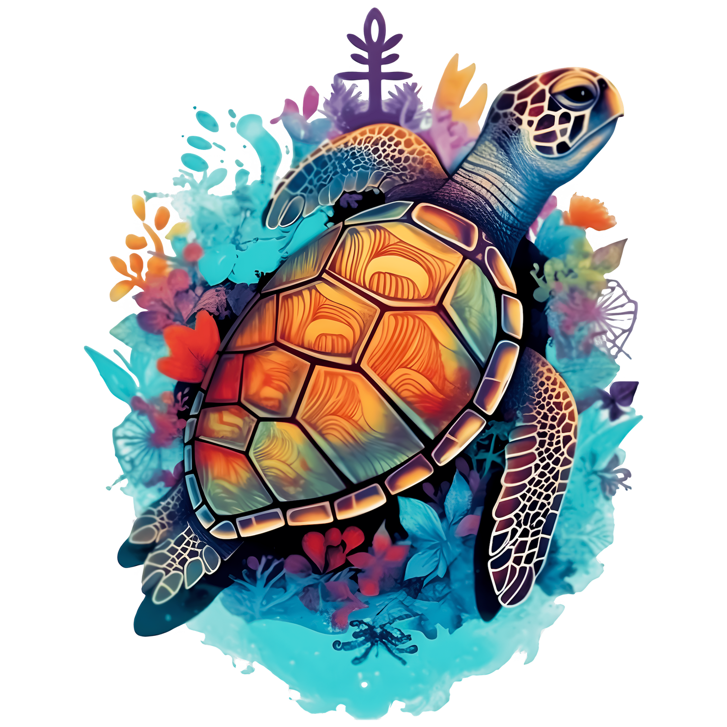 Sea Turtle Golf Glove