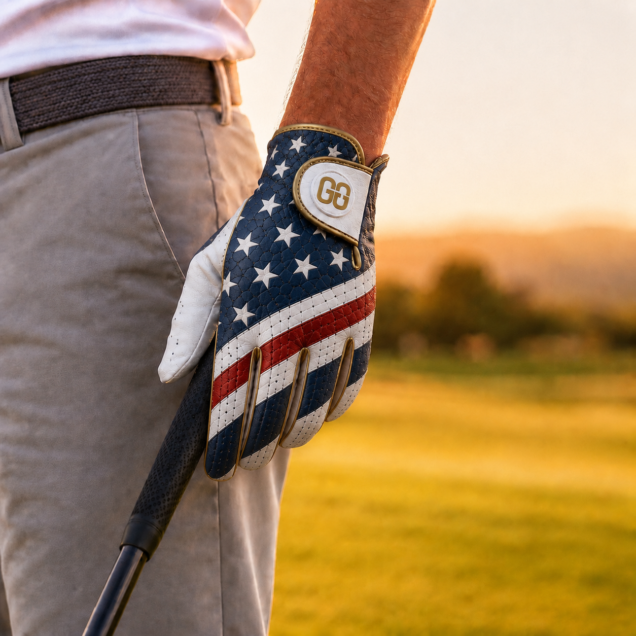 Waving Stars Golf Glove