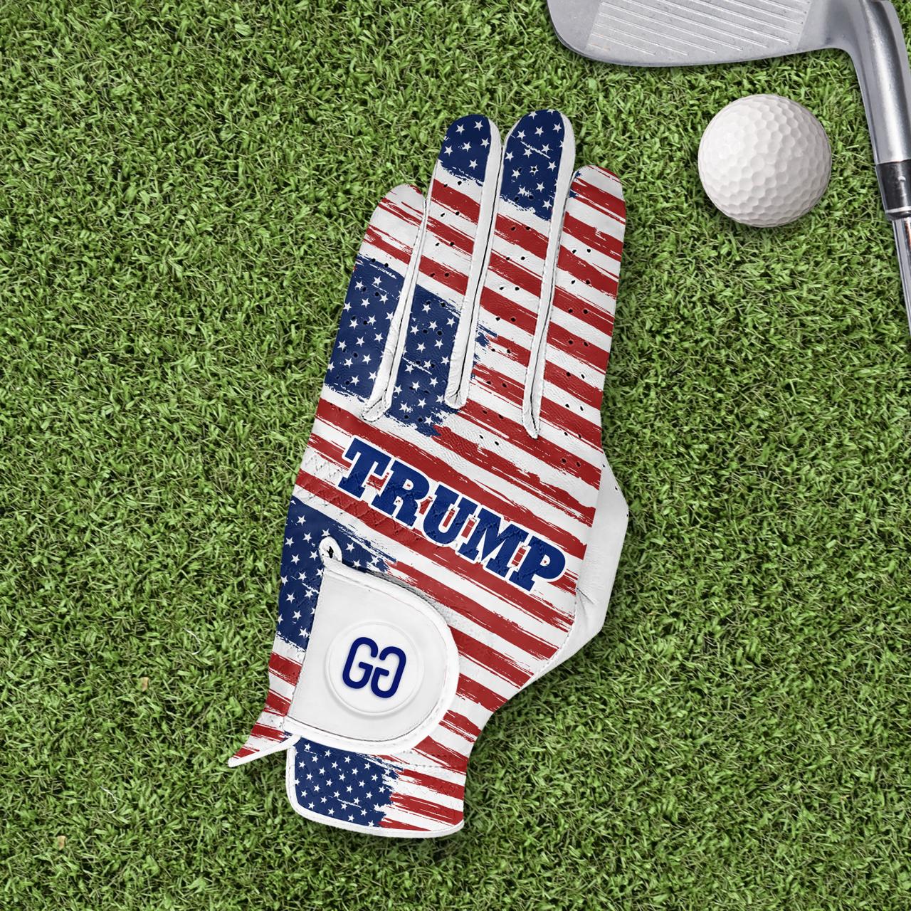 Trump Stars and Stripes Golf Glove