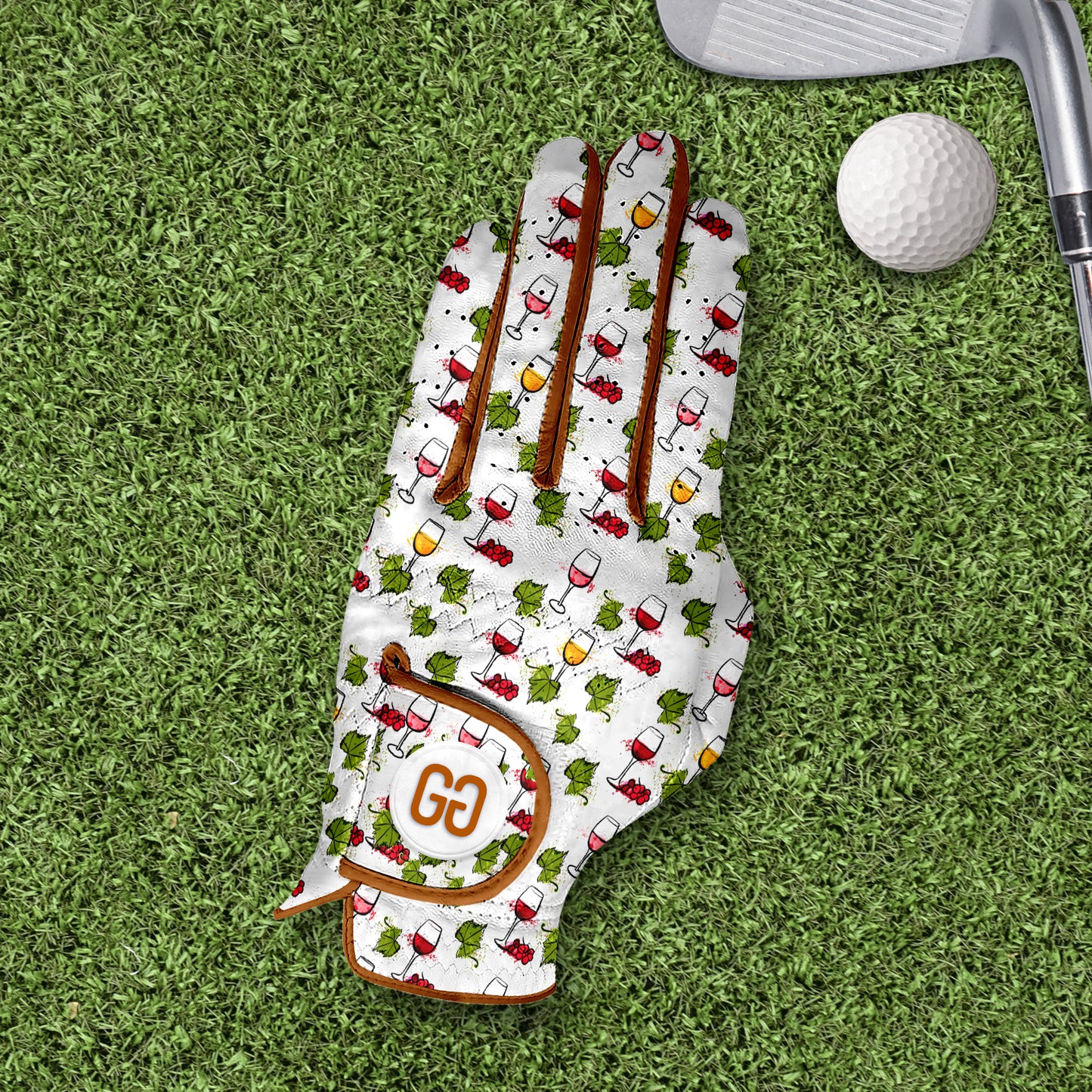 Vineyard Sip Golf Glove