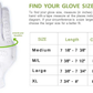 White Golf Glove