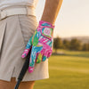 Pink Oasis Golf Glove