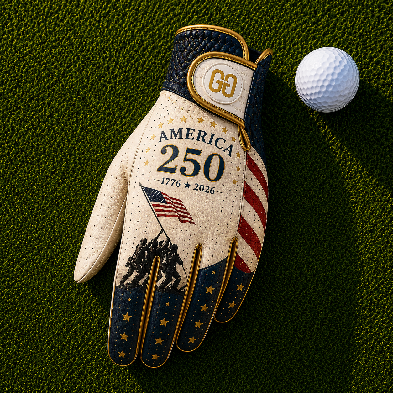 America 250 Valor Golf Glove