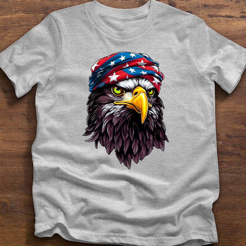 USA Flag Bandana Eagle Tee