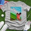 Watercolor Golfer Tee