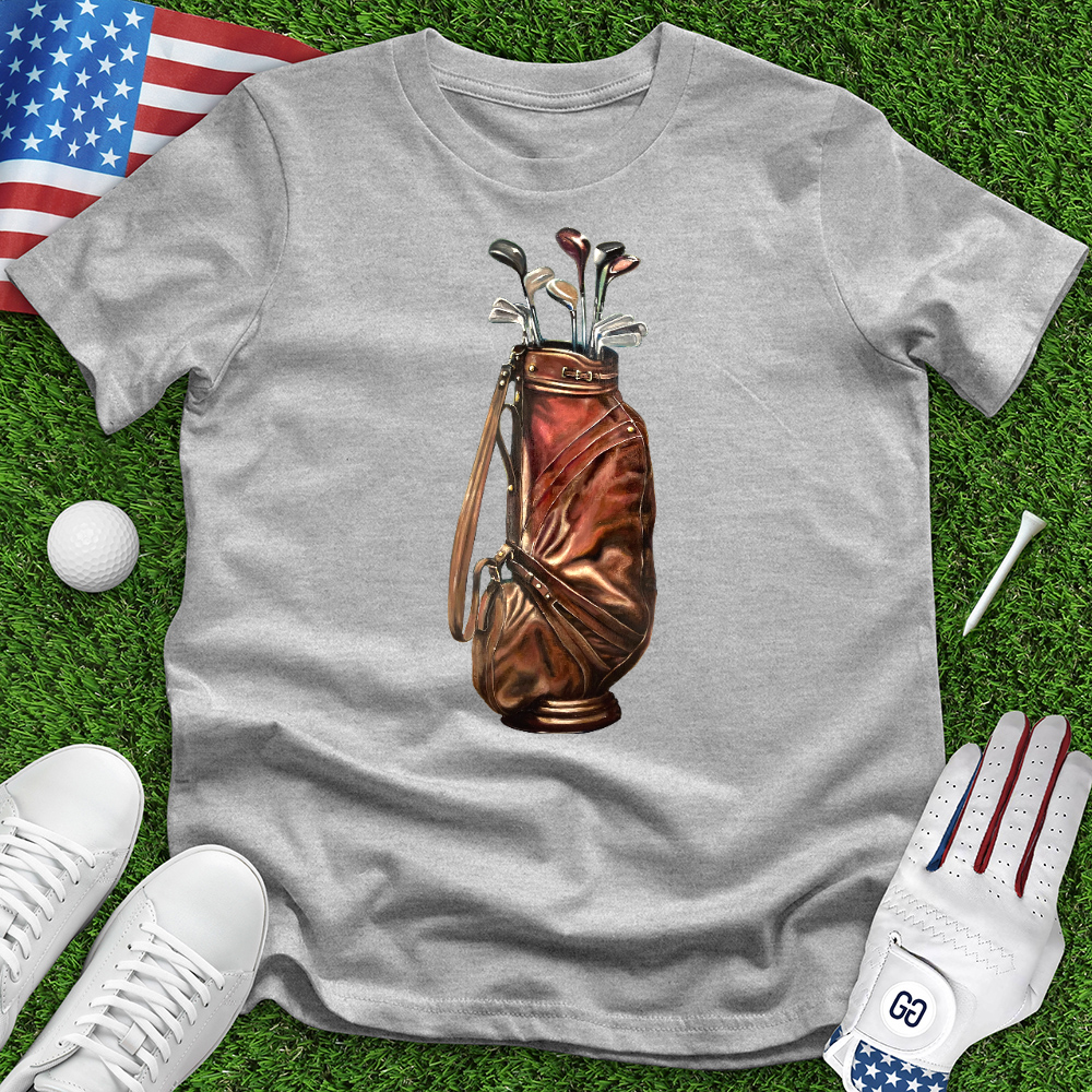 Old School Golf Bag Tee