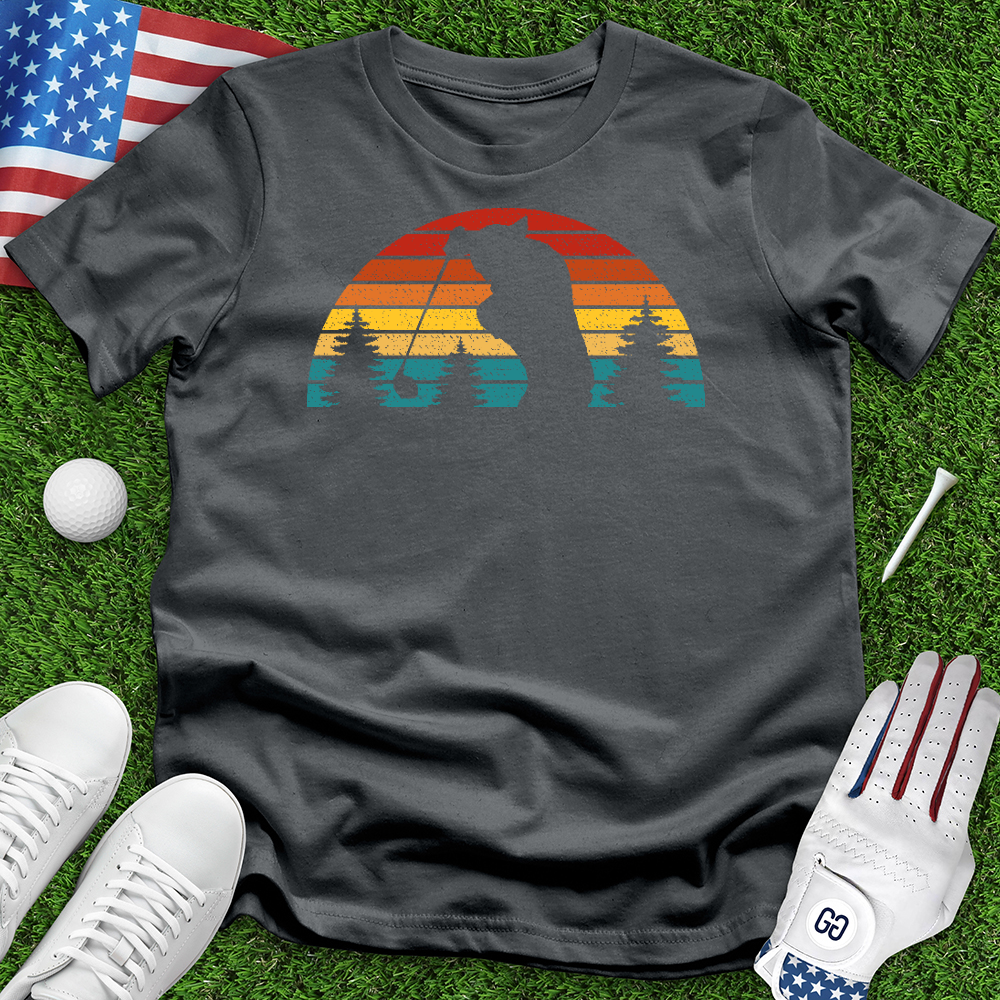 Sunset Golfer Tee