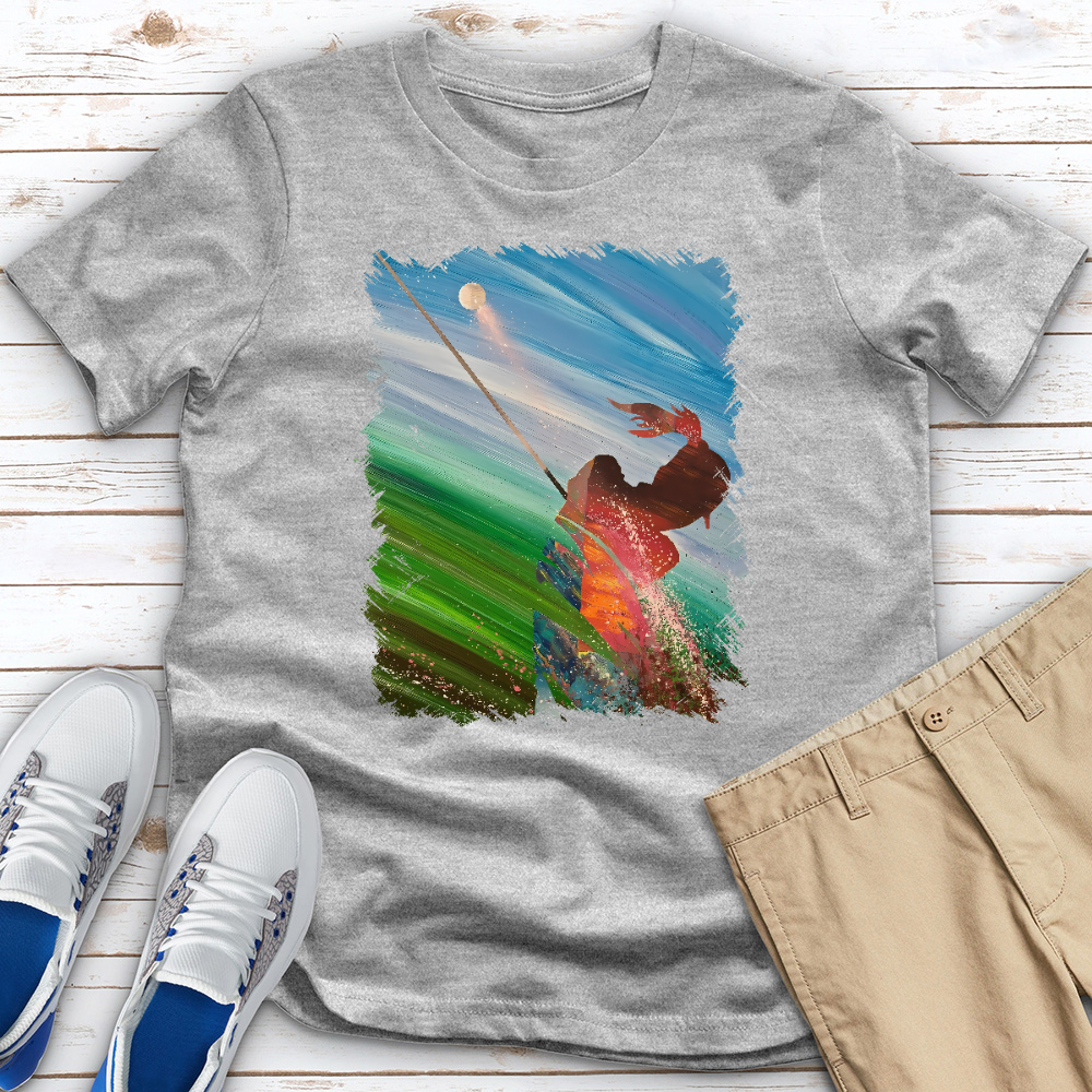 Power Golfer Heathered Tee