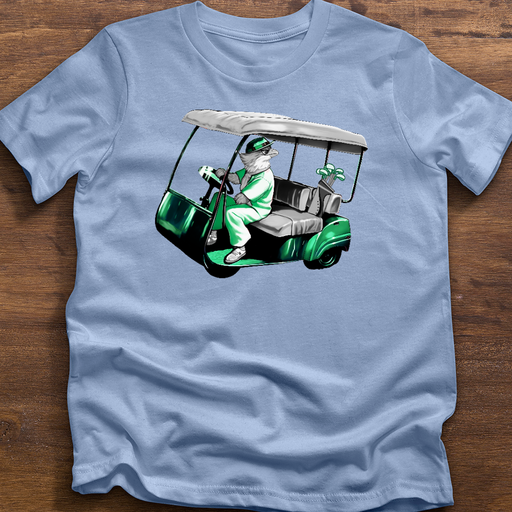 Eagle Driving Golf Cart Tee