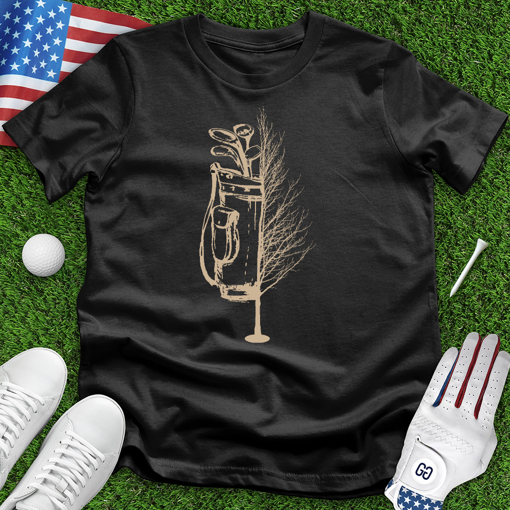 Golf Bag Tree Tee