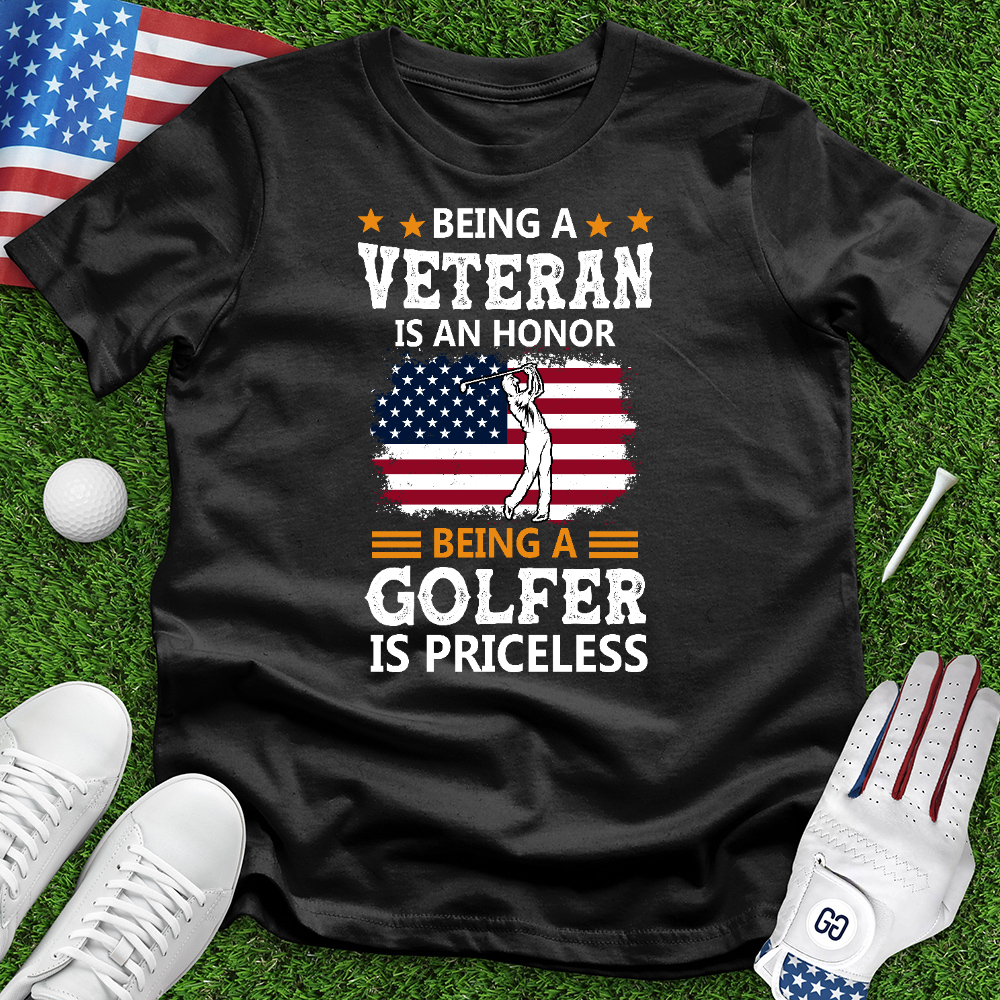 Veteran Priceless Golfer Tee