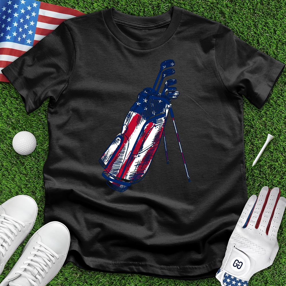 USA Golf Bag Tee