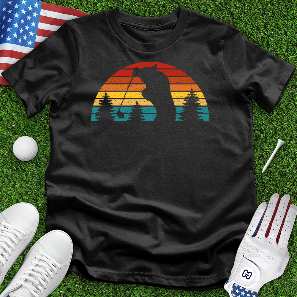 Sunset Golfer Tee